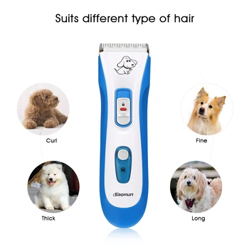 Professional Grooming Kit Rechargeable Pet Cat Dog Hair Trimmer Waterproof 3.7V Electrical Clipper Shaver Set Haircut Machine
Professional Grooming Kit Rechargeable Pet Cat Dog Hair Trimmer Waterproof 3.7V Electrical Clipper Shaver Set Haircut Machine