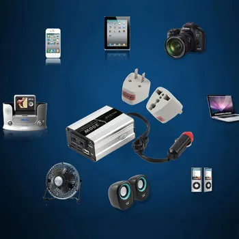 VEHEMO 200W Car Inverter AC 12V To 220V Car Voltage Power Converter with Circuit Protection for DVD players Car Vacuum Cleaner
VEHEMO 200W Car Inverter AC 12V To 220V Car Voltage Power Converter with Circuit Protection for DVD players Car Vacuum Cleaner