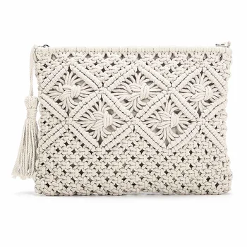 2020 New Clutch Purses for Women Tassel Straw Handbag Shoulder Bag Vintage Handwoven Bag Summer Beach Bag 
2020 New Clutch Purses for Women Tassel Straw Handbag Shoulder Bag Vintage Handwoven Bag Summer Beach Bag