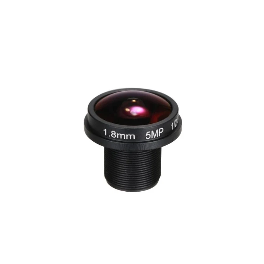 1.8mm Fisheye Lens HD 5.0 Megapixel IR M12 Mount 1/2.5" F2.0 For CCTV IP Camera
1.8mm Fisheye Lens HD 5.0 Megapixel IR M12 Mount 1/2.5" F2.0 For CCTV IP Camera