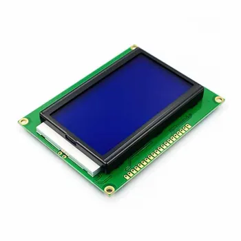Blue screen LCD12864 display LCD screen with backlight 12864-5V parallel serial port
Blue screen LCD12864 display LCD screen with backlight 12864-5V parallel serial port