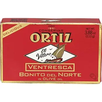 Ortiz Abbastanza pancia nord-orientale della Spagna (4 oz)
Ortiz Abbastanza pancia nord-orientale della Spagna (4 oz)