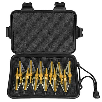12 Piece Sets 100grain ArrowHead Crossed Broadhead Gold Aluminum 3 Blade Tip Point Bow Archery for Fishing Hunting
12 Piece Sets 100grain ArrowHead Crossed Broadhead Gold Aluminum 3 Blade Tip Point Bow Archery for Fishing Hunting