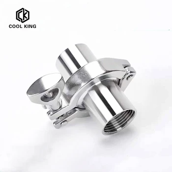 1/8” 3/8” 1/2"3/4” 1”1-1/4”1-1/2”(DN8-DN40) Stainless Steel SS304 Sanitary Female Threaded Ferrule OD 50.5/64mm+Tri Clamp+Gasket
1/8” 3/8” 1/2"3/4” 1”1-1/4”1-1/2”(DN8-DN40) Stainless Steel SS304 Sanitary Female Threaded Ferrule OD 50.5/64mm+Tri Clamp+Gasket