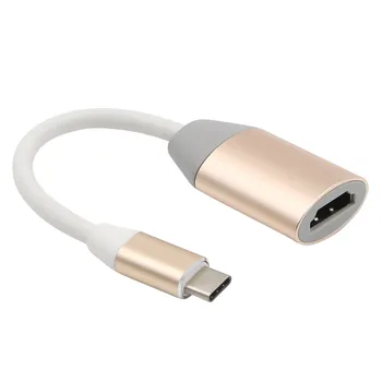 New USB-C USB 3.1 Type-C To HDMI Converter Adapter Cable For Apple MacBook 12" For Chromebook Pixel 2015 USB-C Notebook 406#2
New USB-C USB 3.1 Type-C To HDMI Converter Adapter Cable For Apple MacBook 12" For Chromebook Pixel 2015 USB-C Notebook 406#2