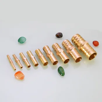 Brass Straight Hose Pipe Fitting Double pagoda barbed Double insertion of soft hose connector adapter jointer 6 8 10 12 25mm
Brass Straight Hose Pipe Fitting Double pagoda barbed Double insertion of soft hose connector adapter jointer 6 8 10 12 25mm