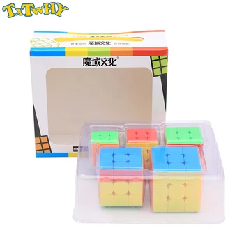 MoYu 5Pcs/set Cubing Classroom MF9304 Mini 3x3 Magic Cube Fluorescence Six-color Gift Box Series Keychain magic cube
MoYu 5Pcs/set Cubing Classroom MF9304 Mini 3x3 Magic Cube Fluorescence Six-color Gift Box Series Keychain magic cube