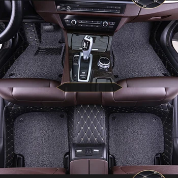 Custom leather car floor mat 2 layers for Dodge all models caliber Ram journey Journey ram caravan Challenger aittitude
Custom leather car floor mat 2 layers for Dodge all models caliber Ram journey Journey ram caravan Challenger aittitude