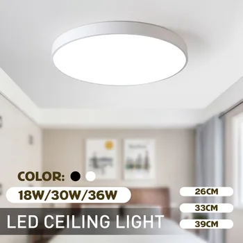 Led Ceiling Lights LED Flush Mount 18W/30W/36W Modern Ceiling Lighting Indoor Round Ultra-thin ceiling light Daylight Cold White
Led Ceiling Lights LED Flush Mount 18W/30W/36W Modern Ceiling Lighting Indoor Round Ultra-thin ceiling light Daylight Cold White