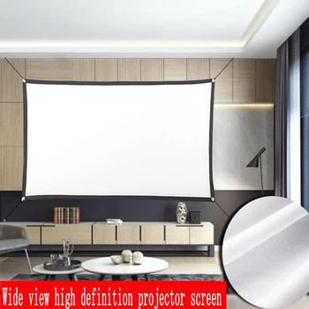 Folding Projector Curtain Anti-light Screen Home Outdoor Office Portable 3D HD Projector Screen KQS8
Folding Projector Curtain Anti-light Screen Home Outdoor Office Portable 3D HD Projector Screen KQS8