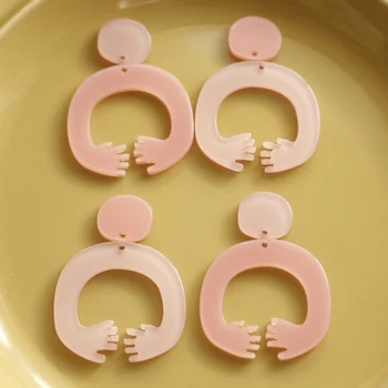 Cute Small Arms Two-Color Combination Japanese DIY Handmade Earrings Resin Accessories Ins Ear Stud Handmade Material
Cute Small Arms Two-Color Combination Japanese DIY Handmade Earrings Resin Accessories Ins Ear Stud Handmade Material