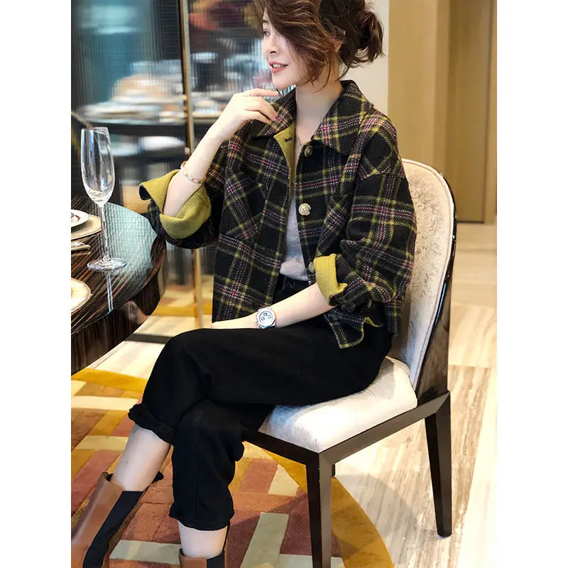 Port of flavour restoring ancient ways lattice coat upset female brief paragraph little han edition autumn/winter 2020 European
Port of flavour restoring ancient ways lattice coat upset female brief paragraph little han edition autumn/winter 2020 European