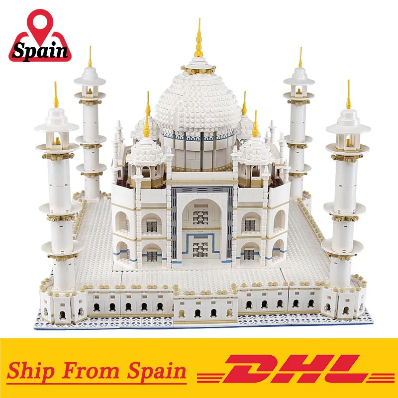 DHL 17008 Famous Architecture The Taj Mahal Set Building Blocks Bricks compatible with Legoingly 10256 Toys Kids Christmas Gifts
DHL 17008 Famous Architecture The Taj Mahal Set Building Blocks Bricks compatible with Legoingly 10256 Toys Kids Christmas Gifts
