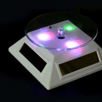 LED Light Solar Jewelry Display Stand 360 Rotating Showcase Necklace Bracelet Watch Ring Show Turntable B99
LED Light Solar Jewelry Display Stand 360 Rotating Showcase Necklace Bracelet Watch Ring Show Turntable B99