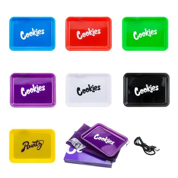 LED Rolling Tray Glowing Herbal Tobacco Weed Cigarette Paper Roller Plate Smoke Accessories USB Charging Light Smoking Tray Gift
LED Rolling Tray Glowing Herbal Tobacco Weed Cigarette Paper Roller Plate Smoke Accessories USB Charging Light Smoking Tray Gift