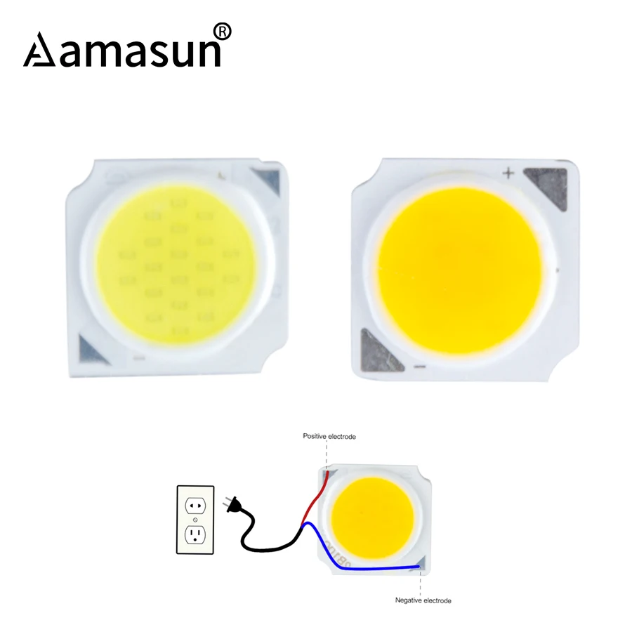 10PCS DC 9-34V 3W 5W 7W 10W COB LED Chip Beads Integrated Diode Matrix for Spotlight Downlight Floodlight LED Source Light
10PCS DC 9-34V 3W 5W 7W 10W COB LED Chip Beads Integrated Diode Matrix for Spotlight Downlight Floodlight LED Source Light
