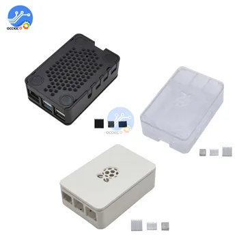For Raspberry Pi 4 Case Enclosure Box V4 With Heat Sink ABS Shell Protect Cover for Raspberry Pi 4 Holder
For Raspberry Pi 4 Case Enclosure Box V4 With Heat Sink ABS Shell Protect Cover for Raspberry Pi 4 Holder