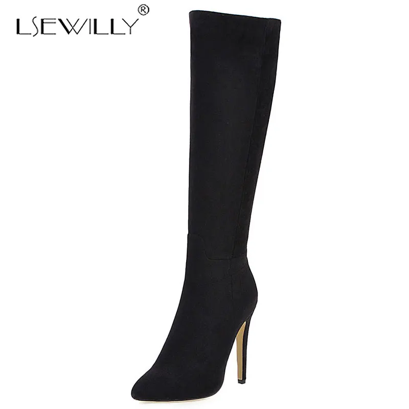 Lsewilly Thin High Heel Knee High Boots Women Thigh High Boots Ladies Winter Shoes Woman Stretch Fabric Long Boots K223
Lsewilly Thin High Heel Knee High Boots Women Thigh High Boots Ladies Winter Shoes Woman Stretch Fabric Long Boots K223
