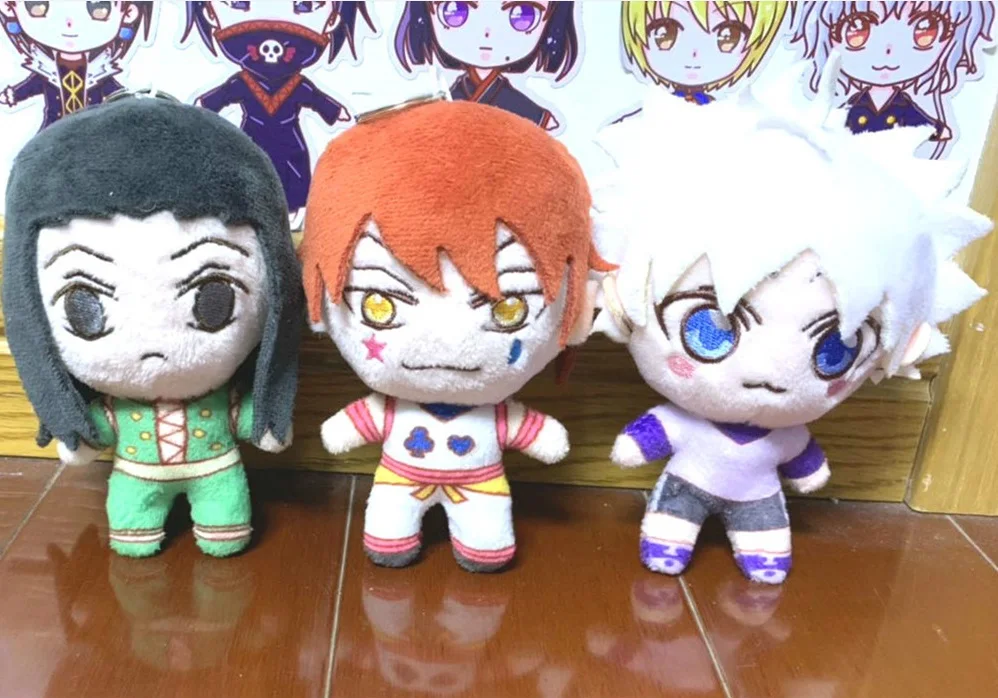 Hunter Model 13cm Plush Pendant HxH Zoldyck Killua Illumi Morow Hisoka Kulolo Feitan HUNTERxHUNTER Stuffed Toy
Hunter Model 13cm Plush Pendant HxH Zoldyck Killua Illumi Morow Hisoka Kulolo Feitan HUNTERxHUNTER Stuffed Toy