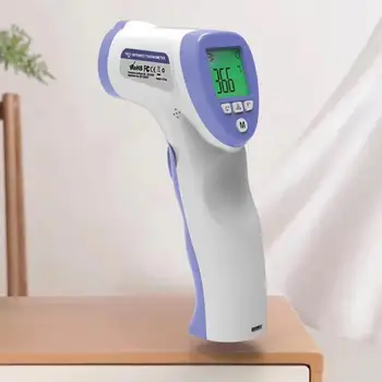 Non-Contact Thermometer Infrared Forehead Digital Temperature Fever Alarm Accurate Instant Reading LCD Display
Non-Contact Thermometer Infrared Forehead Digital Temperature Fever Alarm Accurate Instant Reading LCD Display