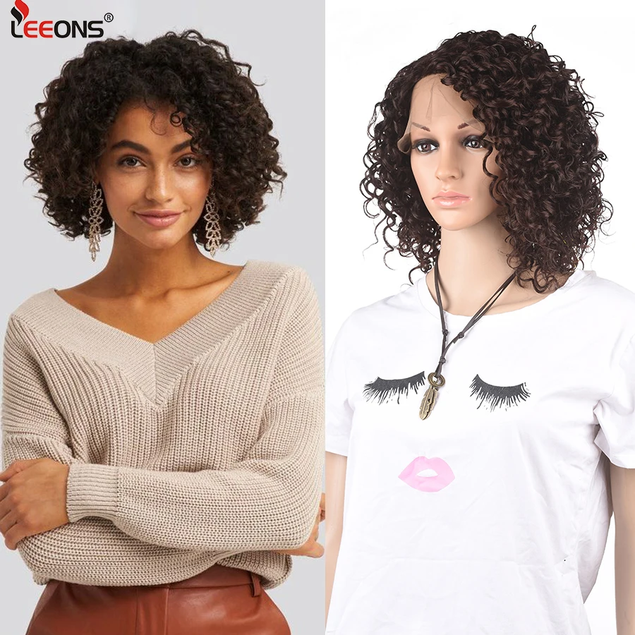 Leeons Short Lace Front Synthetic Curly Hair Wigs 40Styles 10-34"Gluless Lace Wig Heat Resistant 150%Density Platinum Blonde Wig
Leeons Short Lace Front Synthetic Curly Hair Wigs 40Styles 10-34"Gluless Lace Wig Heat Resistant 150%Density Platinum Blonde Wig
