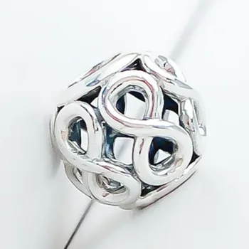 100% 925 Sterling Silver Bead New Hollow Figure 8 Beads Fit Pandora Women Bracelet & Necklace Diy Jewelry
100% 925 Sterling Silver Bead New Hollow Figure 8 Beads Fit Pandora Women Bracelet & Necklace Diy Jewelry