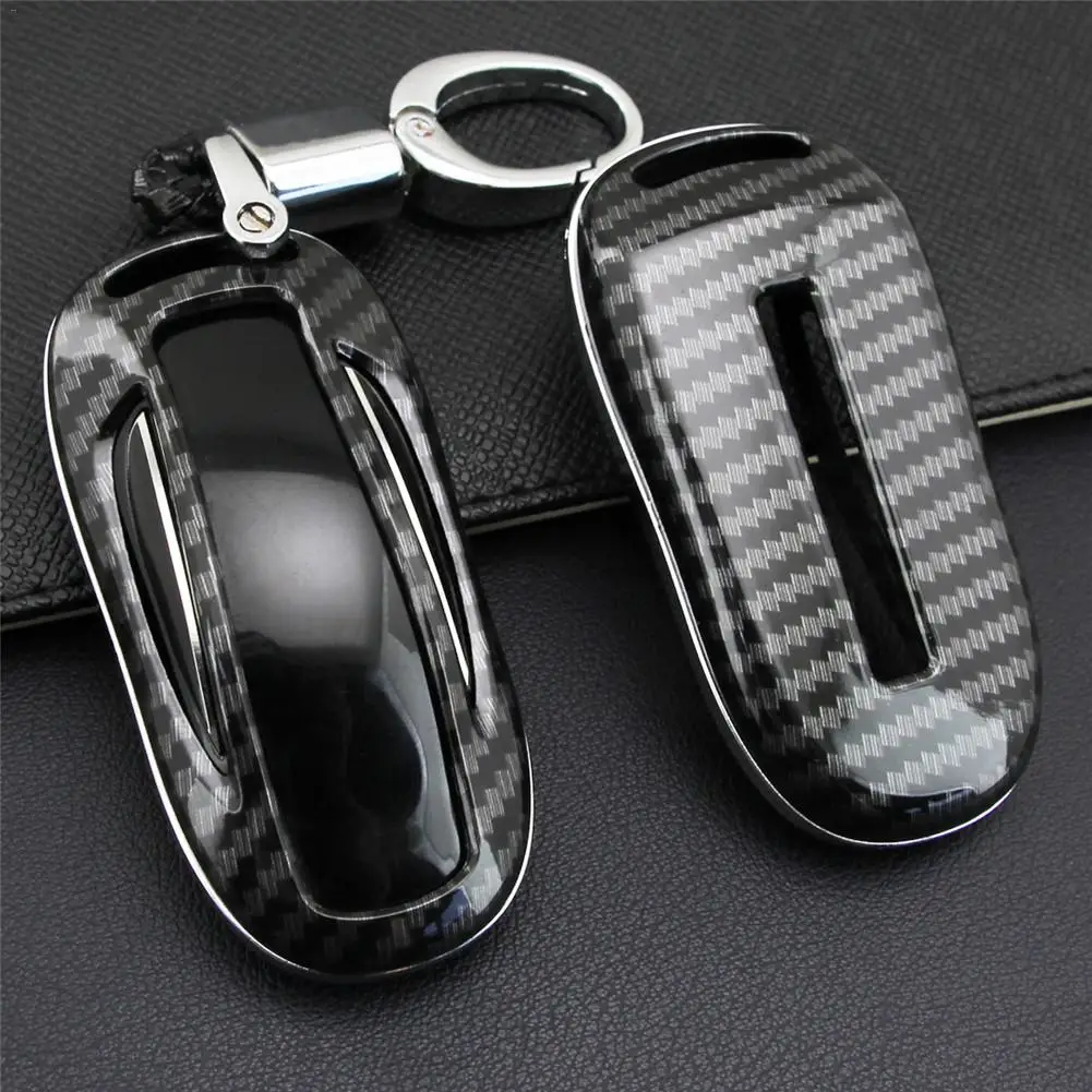 Car Key Shell Remote Control Bag Protective Cover With Key Chain For Tesla Model X/S
Car Key Shell Remote Control Bag Protective Cover With Key Chain For Tesla Model X/S