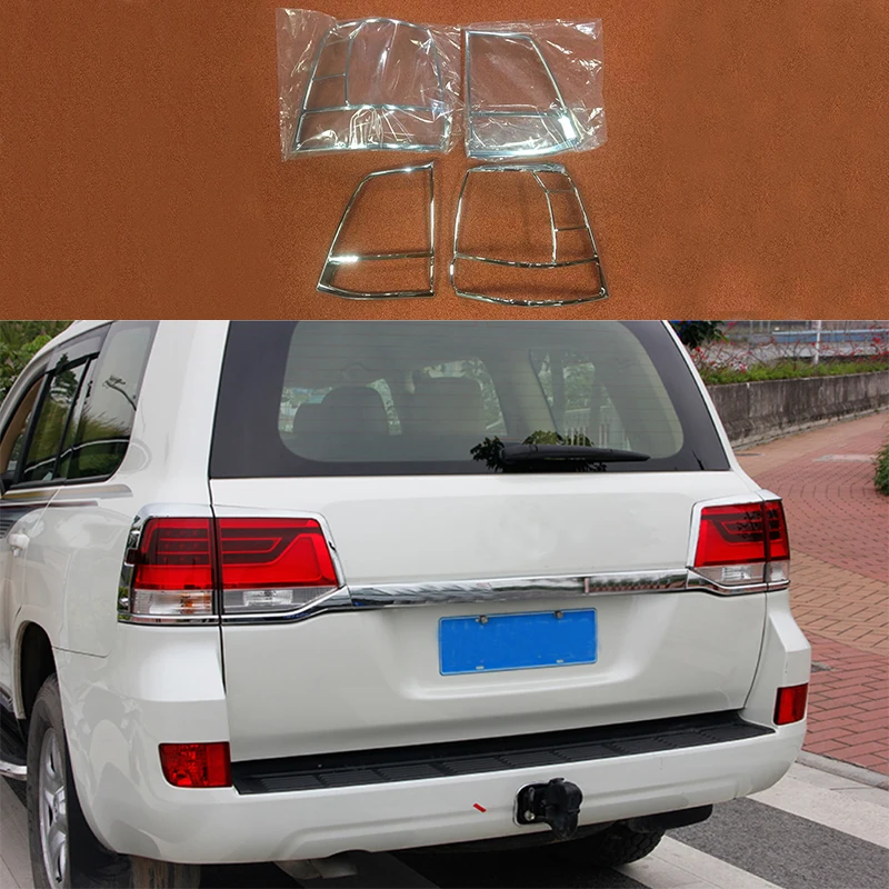 For Toyota Land Cruiser 2008-2020 LC200 rear tail lamp frame decoration bright strip modification accessories
For Toyota Land Cruiser 2008-2020 LC200 rear tail lamp frame decoration bright strip modification accessories