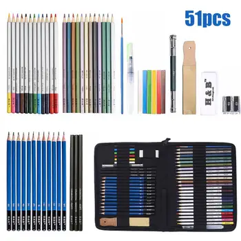 60pcs Painting Tool Set Crafts Pencil Portable Sketch Pencil Set Graffiti Professional Artist Sketch Pencil Student Stationery
60pcs Painting Tool Set Crafts Pencil Portable Sketch Pencil Set Graffiti Professional Artist Sketch Pencil Student Stationery