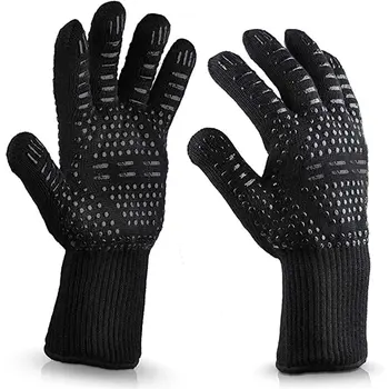 800 Degrees High Temperature Resistant Gloves Microwave Oven Kitchen Bbq Gloves Anti-Scalding And Heat Insulation Gloves
800 Degrees High Temperature Resistant Gloves Microwave Oven Kitchen Bbq Gloves Anti-Scalding And Heat Insulation Gloves