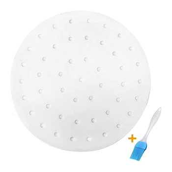 200 Pcs Air Fryer Liners,7.5 Inches Steamer Liners,Perforated Parchment Steaming Papers,Non-Stick Steamer Mat
200 Pcs Air Fryer Liners,7.5 Inches Steamer Liners,Perforated Parchment Steaming Papers,Non-Stick Steamer Mat