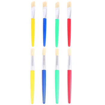 8pcs Bristle Paint Brushes Set Acrylics Watercolor Paintbrush Drawing Brushes Painting Kit for Students Artists (4pcs Flat Brush
8pcs Bristle Paint Brushes Set Acrylics Watercolor Paintbrush Drawing Brushes Painting Kit for Students Artists (4pcs Flat Brush