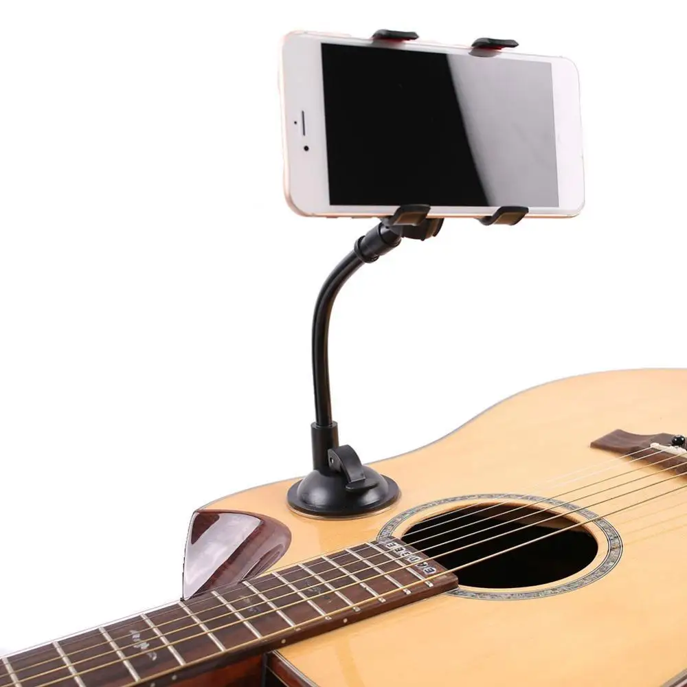 Suction Cup Rotatable Mobile Phone Holder Clamp Stand Bracket for Guitar Bass аксессуары для гитары гитара аксесуары
Suction Cup Rotatable Mobile Phone Holder Clamp Stand Bracket for Guitar Bass аксессуары для гитары гитара аксесуары