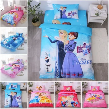Disney Elsa Anna Princess Frozen 2 Bedding Set 100% Cotton Duvet Cover Pillowcases for Baby Girls Kids Birthday Gift Bedclothes
Disney Elsa Anna Princess Frozen 2 Bedding Set 100% Cotton Duvet Cover Pillowcases for Baby Girls Kids Birthday Gift Bedclothes