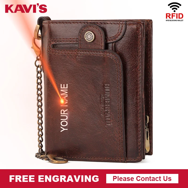 KAVIS Engraving Short Men's Wallet Quality Card Purse Multifunction Cow Leather Wallet for Male Zipper Black Wallet Coin Pocket
KAVIS Engraving Short Men's Wallet Quality Card Purse Multifunction Cow Leather Wallet for Male Zipper Black Wallet Coin Pocket