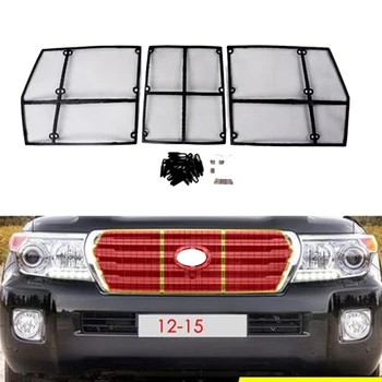 For Toyota Land Cruiser 2012~2015 Steel Front Insect Net Car Grill Screening Mesh Cover Decoration 2013 2014 Accessories
For Toyota Land Cruiser 2012~2015 Steel Front Insect Net Car Grill Screening Mesh Cover Decoration 2013 2014 Accessories