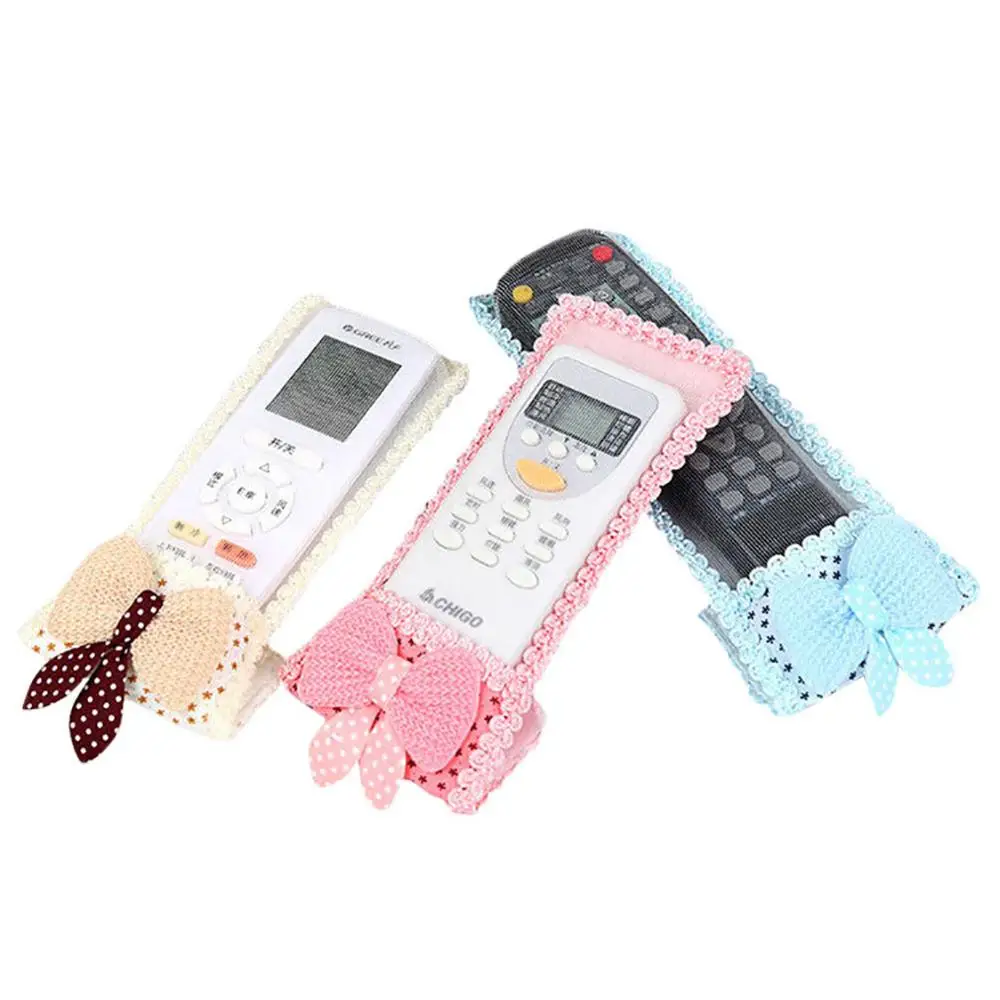 1pc Lace Fabric Case For Remote Control Case Cover organizer For Tv Remote Control Container Holder Bag For Air Conditioning TV
1pc Lace Fabric Case For Remote Control Case Cover organizer For Tv Remote Control Container Holder Bag For Air Conditioning TV