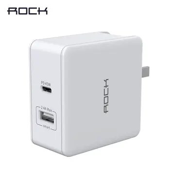 ROCK USB Type-C Wall PD Charger Adapter with Power Delivery for MacBook/iPhone 11 / Xs Max for Xiaomi / Samsung USB-C Charger
ROCK USB Type-C Wall PD Charger Adapter with Power Delivery for MacBook/iPhone 11 / Xs Max for Xiaomi / Samsung USB-C Charger