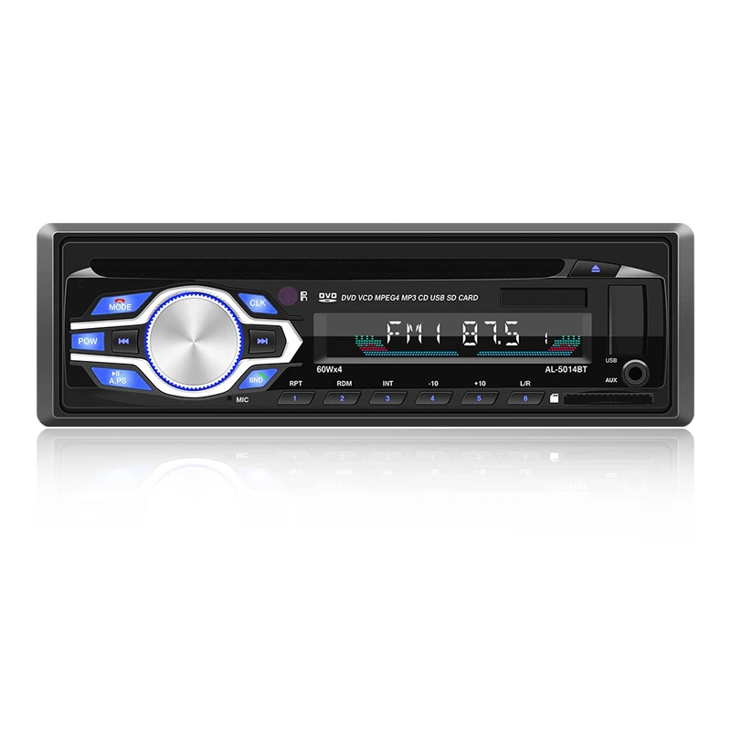 Audio Systems 5014BT Multimedia Car Stereo, Single Din, Bluetooth-compatible Audio CD/MP3/AUX Input, FM Radio, Remote Control
Audio Systems 5014BT Multimedia Car Stereo, Single Din, Bluetooth-compatible Audio CD/MP3/AUX Input, FM Radio, Remote Control