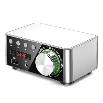 Hifi Wireless 5.0 Digital Audio Amplifier Board 50WX2 Stereo AMP Amplifier Home Theater USB TF Card Player
Hifi Wireless 5.0 Digital Audio Amplifier Board 50WX2 Stereo AMP Amplifier Home Theater USB TF Card Player