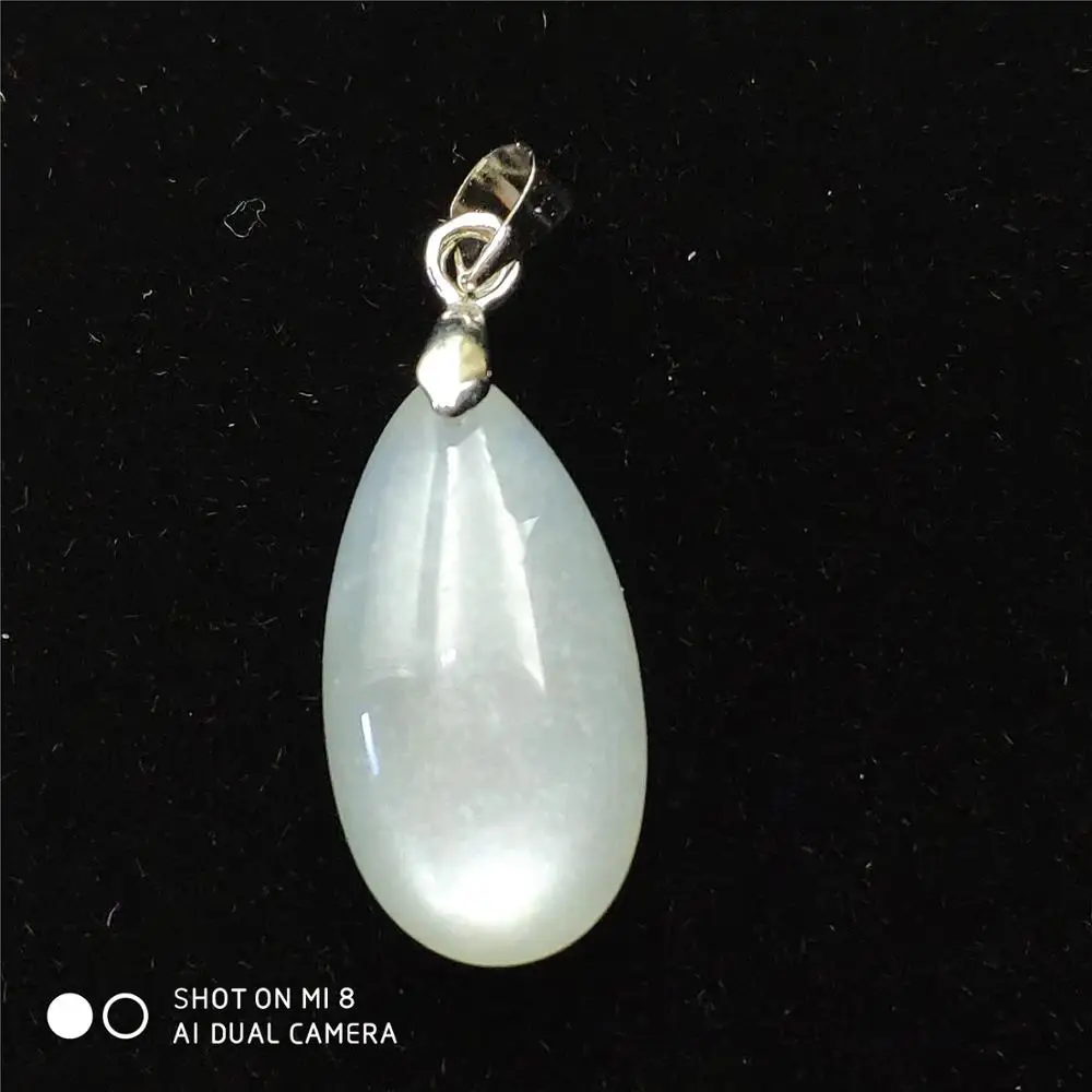 100% Natural Grey Moonstone White Light Pendant 22x11mm Women Men New Gift Water Drop 925 Silver Crystal Necklace AAAAA
100% Natural Grey Moonstone White Light Pendant 22x11mm Women Men New Gift Water Drop 925 Silver Crystal Necklace AAAAA