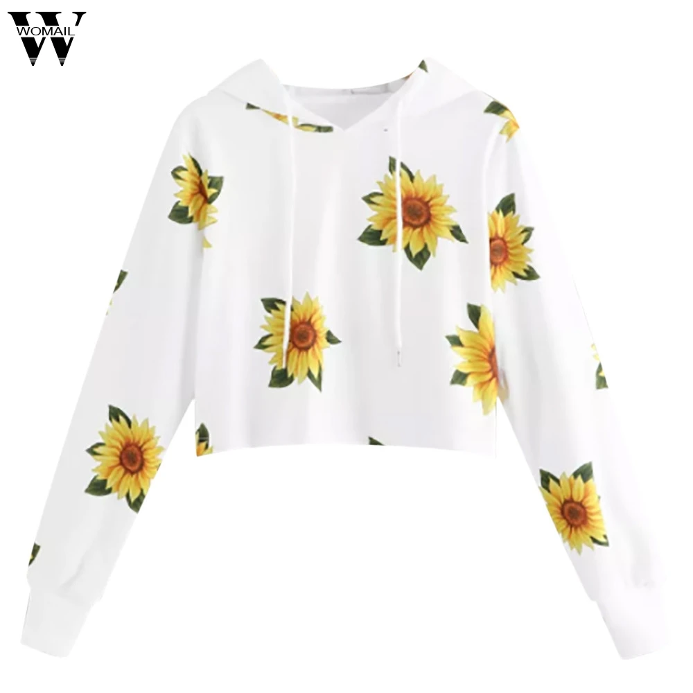 Womail Sweatshirts Autumn Flower Hooded Colorblock sweatshirts pullover Fashion Long Sleeve Casual women Sweatshirt capuche
Womail Sweatshirts Autumn Flower Hooded Colorblock sweatshirts pullover Fashion Long Sleeve Casual women Sweatshirt capuche