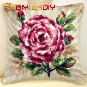 Cross Stitch Cushion Blue Iris Make Your Own Pillow DIY Chunky Cross Stitch Kits Pre-Printed Canvas Acrylic Yarn Pillow Case
Cross Stitch Cushion Blue Iris Make Your Own Pillow DIY Chunky Cross Stitch Kits Pre-Printed Canvas Acrylic Yarn Pillow Case