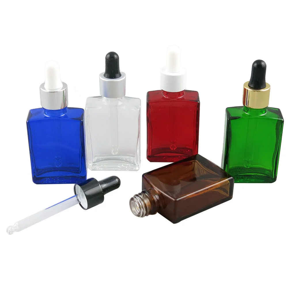 360pcs 1oz 30ml Essential Oil Dropper Bottle Amber Clear Green Blue Vial with Aluminum Gold Dropper for e Liquid Perfume Serum
360pcs 1oz 30ml Essential Oil Dropper Bottle Amber Clear Green Blue Vial with Aluminum Gold Dropper for e Liquid Perfume Serum