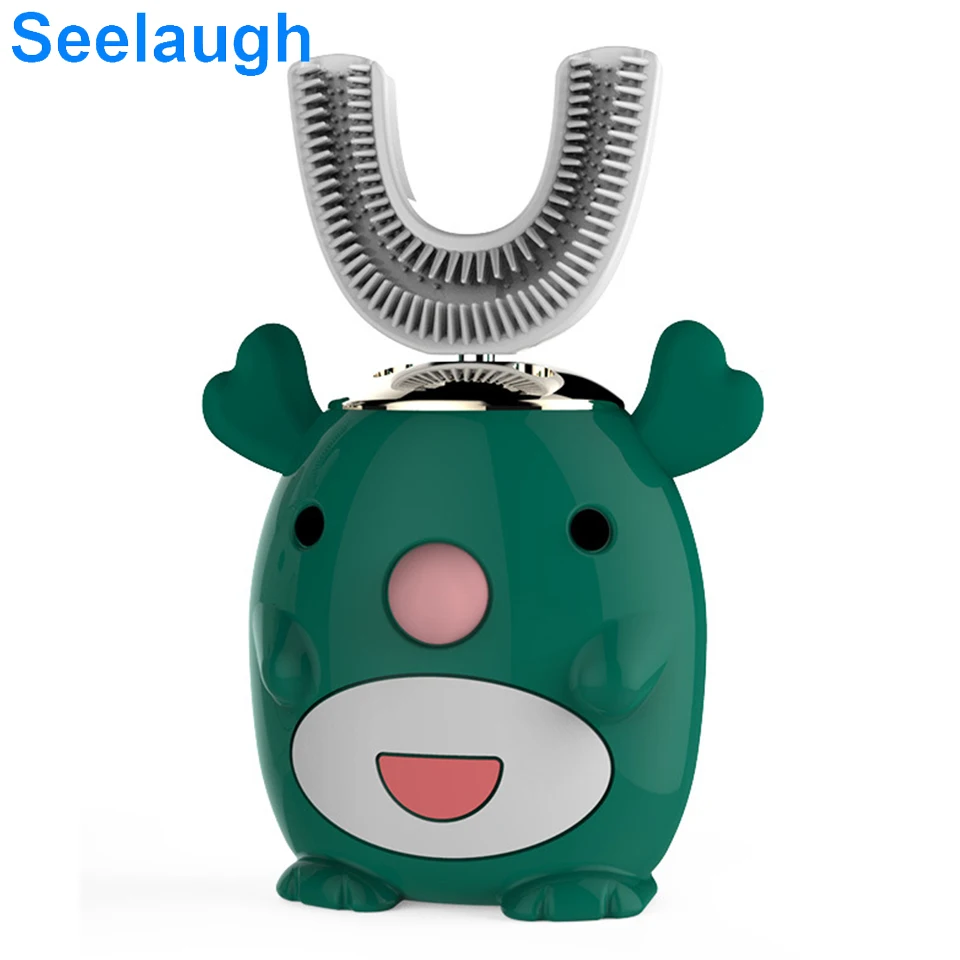 Seelaugh 360 Degrees Sonic Automatic Electric Toothbrush USB Rechargeable Intelligent Ultrasonic Silicon Toothbrush 5 Modes U Ty
Seelaugh 360 Degrees Sonic Automatic Electric Toothbrush USB Rechargeable Intelligent Ultrasonic Silicon Toothbrush 5 Modes U Ty