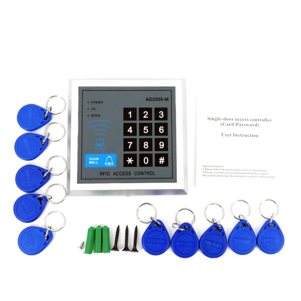 Credit Card Access Control /Id Single Door Access Integrated Machine / Access Controller Inductive Induction Machine Ad2000-M
Credit Card Access Control /Id Single Door Access Integrated Machine / Access Controller Inductive Induction Machine Ad2000-M