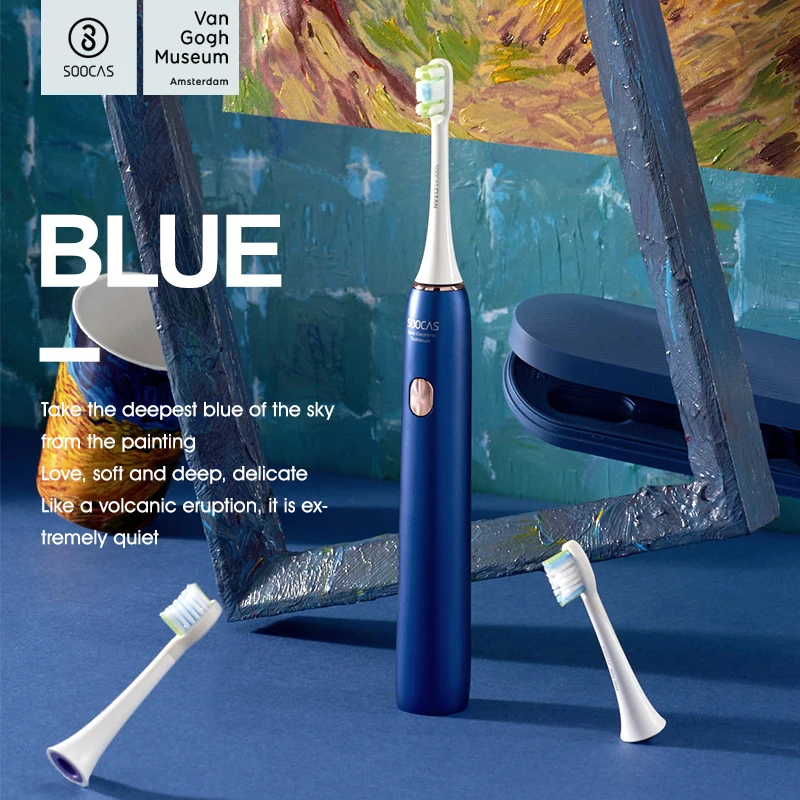 Van Gogh SOOCAS X3U Electric Toothbrush Rechargeable Sonic Toothbrush IPX7 Waterproof Customized Automatic Tooth BrushVan Gogh
Van Gogh SOOCAS X3U Electric Toothbrush Rechargeable Sonic Toothbrush IPX7 Waterproof Customized Automatic Tooth BrushVan Gogh