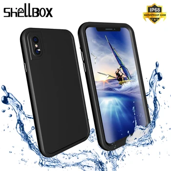 SHELLBOX IP68 Waterproof Case For iPhone X Case 360 Full Protecter Underwater Smartphone Case Cover For iPhoneX Water Proof Case
SHELLBOX IP68 Waterproof Case For iPhone X Case 360 Full Protecter Underwater Smartphone Case Cover For iPhoneX Water Proof Case