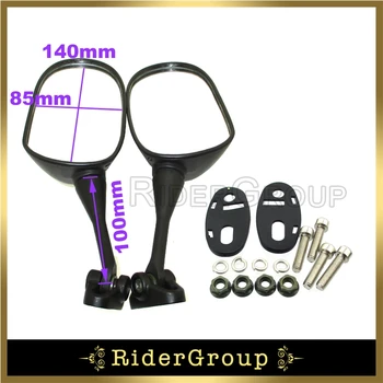 Black Rearview Mirror Rear View Side Mirrow For Honda CBR600RR 1000RR CBR900 919 929 954 Suzuki GSXR 750 HYOSUNG GT125R 
Black Rearview Mirror Rear View Side Mirrow For Honda CBR600RR 1000RR CBR900 919 929 954 Suzuki GSXR 750 HYOSUNG GT125R