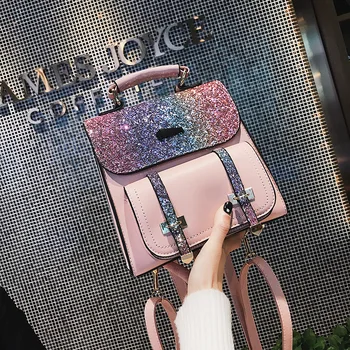 Backpack female fashion student backpack for women 2019 new Korean Sweet sequin travel bag trend bags shoulder bag
Backpack female fashion student backpack for women 2019 new Korean Sweet sequin travel bag trend bags shoulder bag